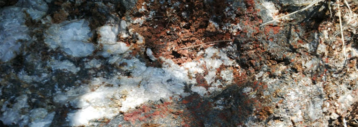 Gold Copper deposit mineralization in Chuniespoort, Limpopo Province 